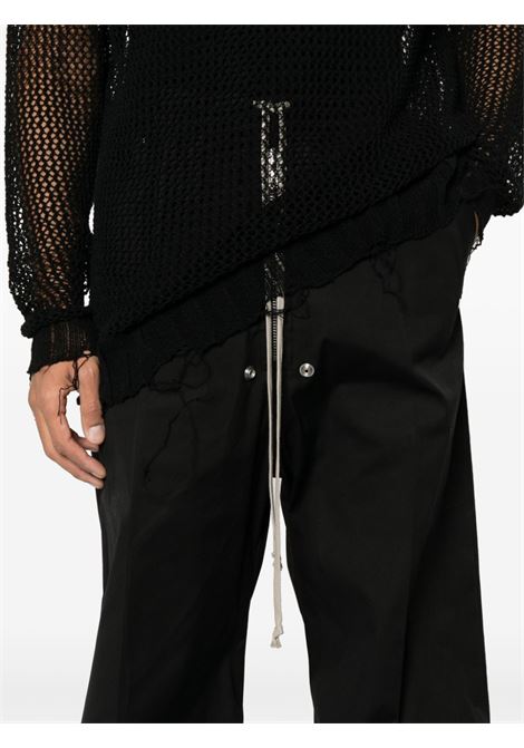 bela wide pants man black RICK OWENS | RU01F2366 TE09